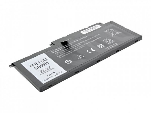 Mitsu Bateria do Dell 15 (7537) 3900 mAh (58 Wh) 14.4 -14.8 Volt