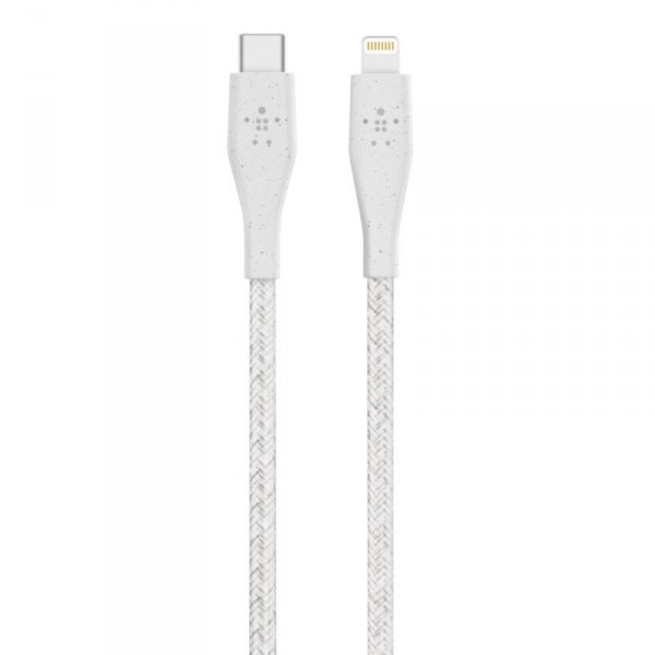 Belkin Kabel MFi USB-C Lightning Duratek oplot 1,2m biały