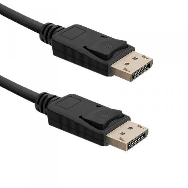 Qoltec Kabel DisplayPort v1.4 Męski - DisplayPort v1.4 Męski  0.5m