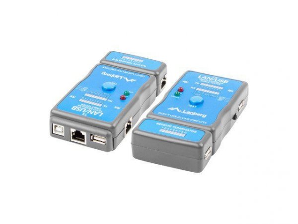 Lanberg Tester kabli RJ-45, 11 USB NT-0403