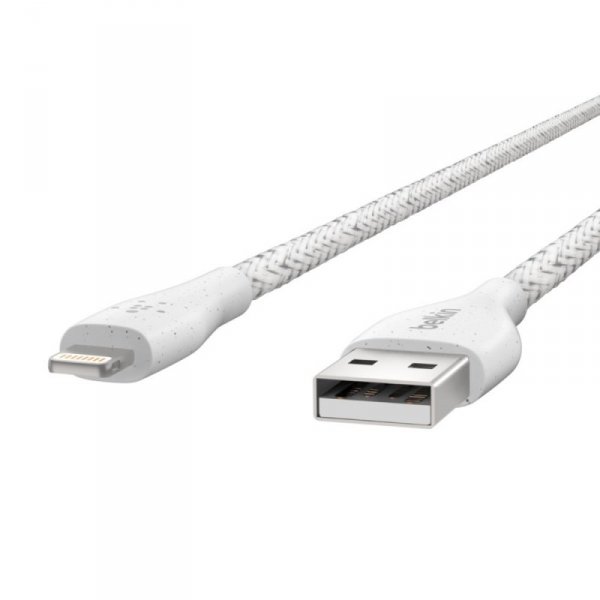 Belkin Kabel Lightning do USB-A DuraTek Plus 1.2 m biały