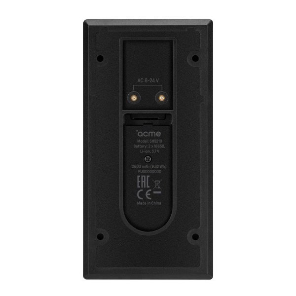 ACME Europe Wideodzwonek do drzwi bezprzewodowy Smart WiFi 720p SH5210