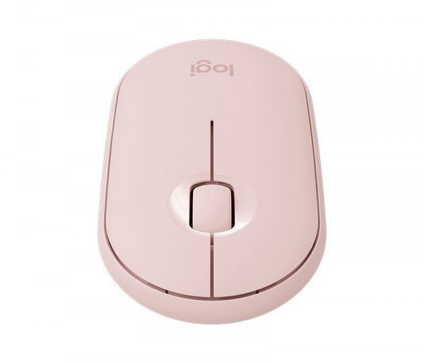 Logitech Mysz bezprzewodowa Pebble Wireless Mouse M350 różowy 910-005717