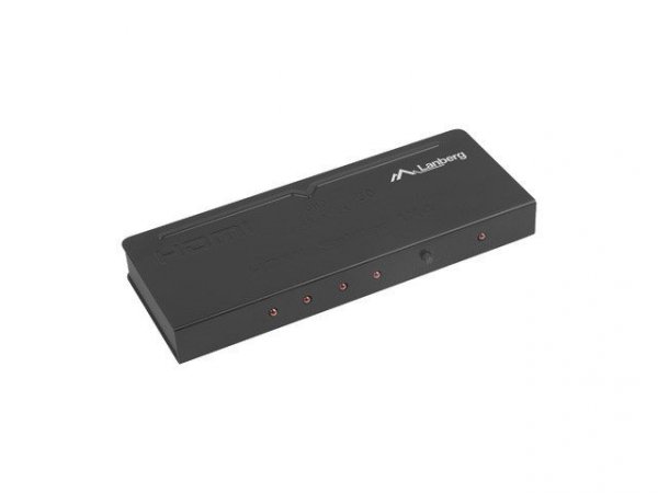 Lanberg Splitter video 4HDMI 4K Port micro USB Czarny