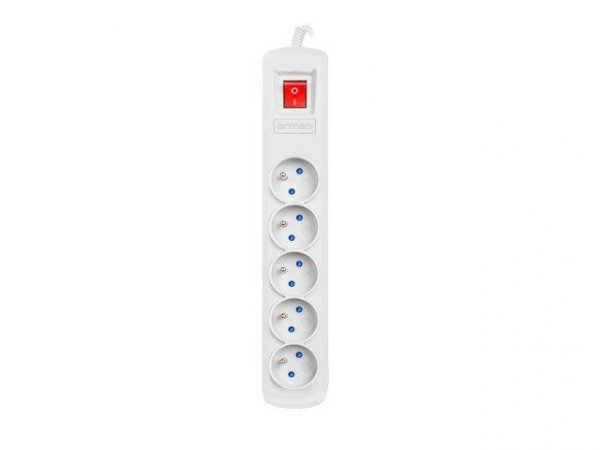 Armac Listwa zasilająca R5 5m 5x230V PL 10A Szara