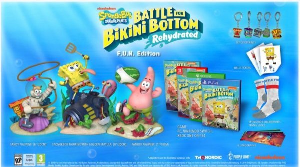 KOCH Gra NS SpongeBob Squarer Pants Battle for Bikini Bottom         FUN Edition