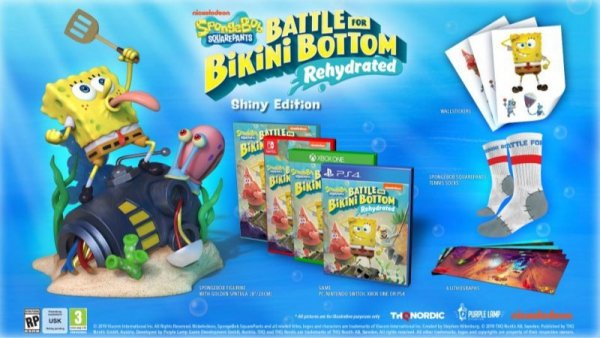KOCH Gra PC SpongeBob Square Pants Battle for Bikini Bottom          Shiny Edition