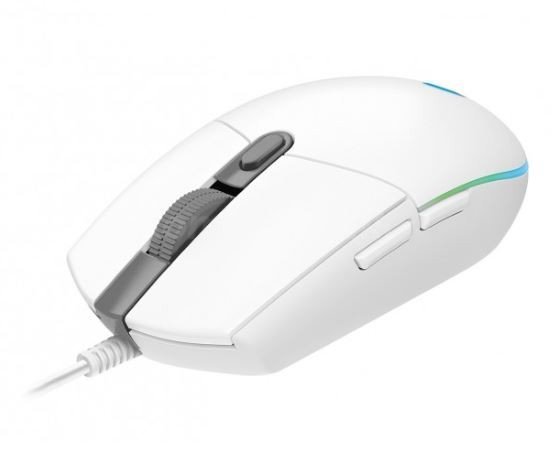 Logitech Mysz G102 Lightsync Gaming Mouse biała