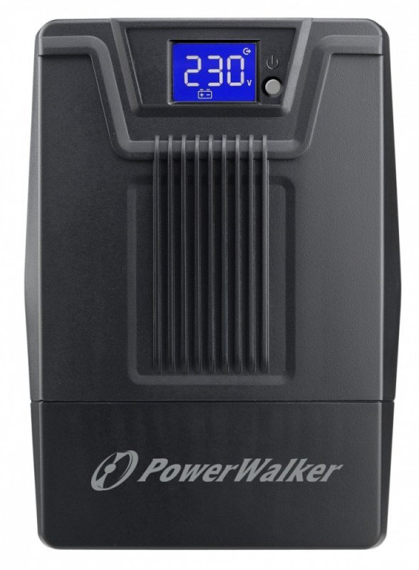 PowerWalker Zasilacz awaryjny UPS POWERWALKER LINE-INTERACTIVE 600VA SCL 2X PL 230V RJ11/45   IN/OUT, USB, LCD