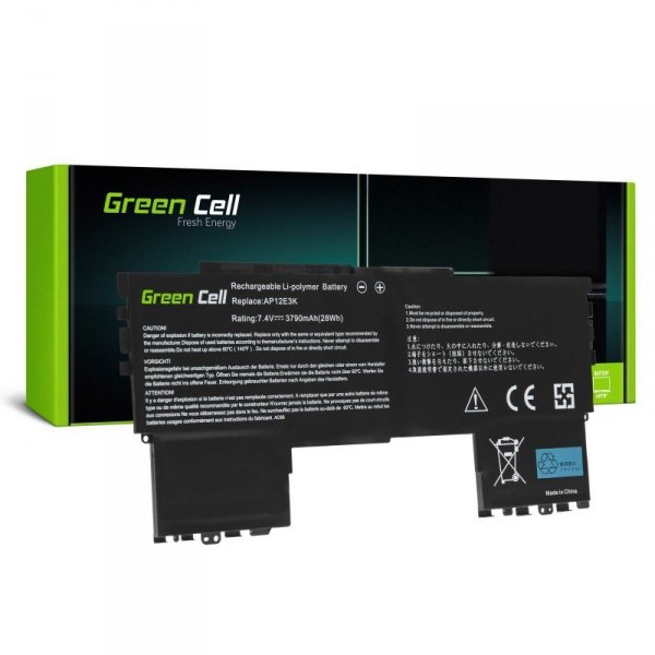 Green Cell Bateria do Acer Aspire S7-191 7,4V 3,79Ah