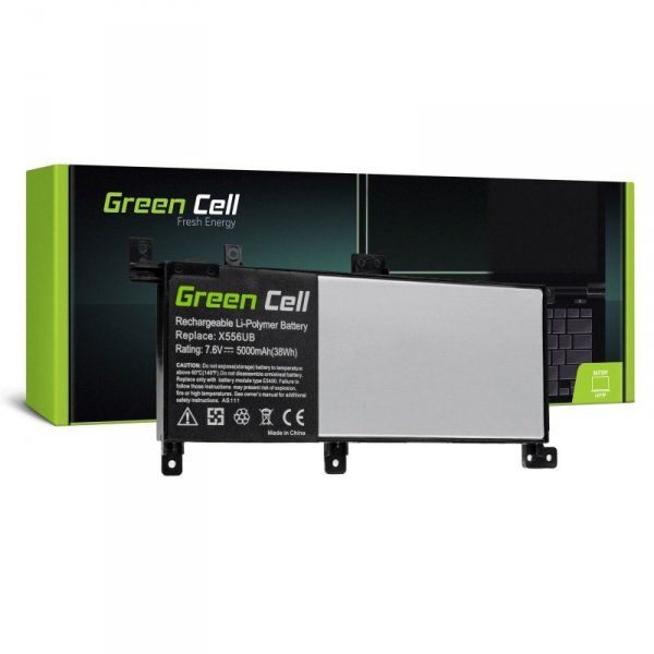 Green Cell Bateria do Asus X556UA C21N1509 7,6V 5,0Ah