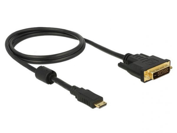 Delock Kabel HDMI MINI(M )-DVI-D(M)(24+1)