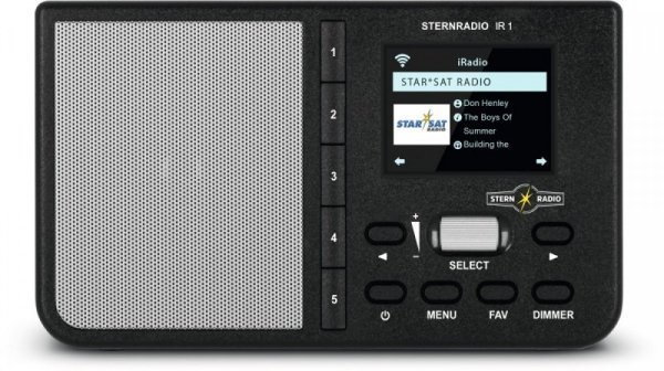 TechniSat Radio STERNRADIO IR 1 CZARNY