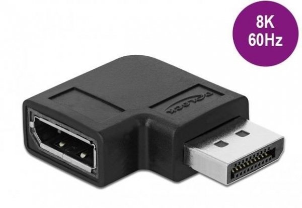 Delock Adapter DISPLAYPORT M-DISPLAYPORT(F) 8K