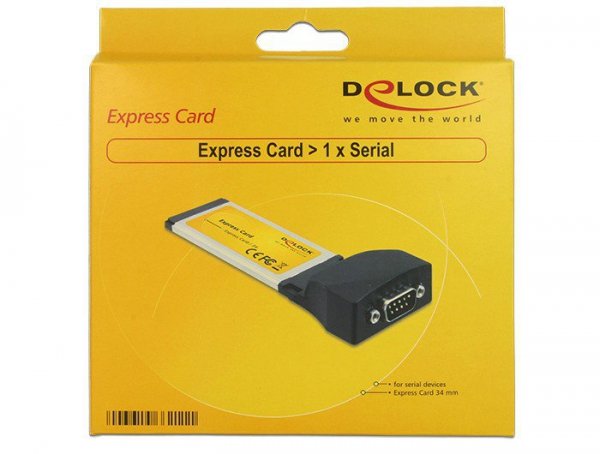 Delock Karta express card com 9PIN