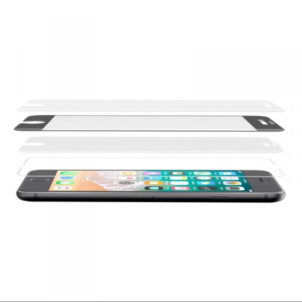 Belkin Szkło ochronne Tempered Curve iPhone 7+/8+ czarny