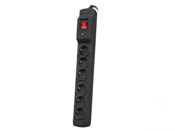 Armac Listwa zasilająca 5m multi M6 czarny M6/50/CZ