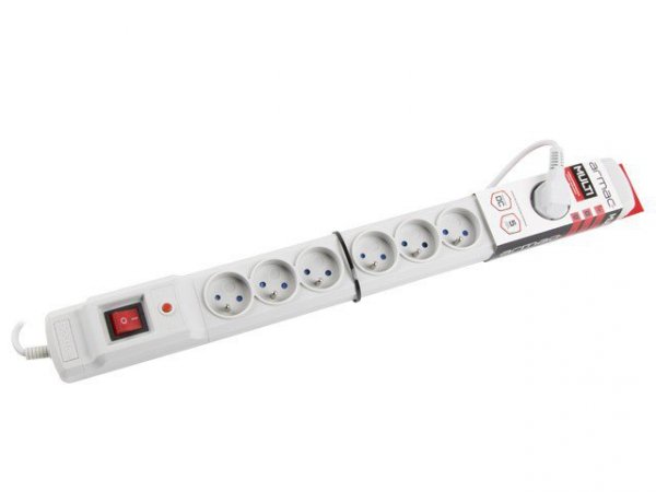 Armac Listwa zasilająca 5m multi M9 szary M9/50/SZ