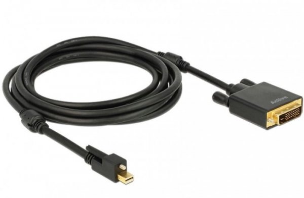 Delock Kabel DisplayPort MINI(M) V1.2 - DVI-D(M) 3m