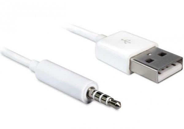 Delock Kabel do Apple Audio USB-A(M)-&gt;JACK(M) 3.5mm do IPod Shuffle 1m