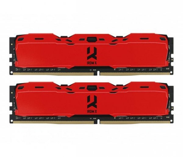GOODRAM Pamięć DDR4 IRDM X 16GB/3200 (2*8GB) 16-20-20 Czerwona