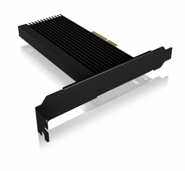 IcyBox Karta PCI na M.2 SSD NVMe IB-PCI208-HS z radiatorem