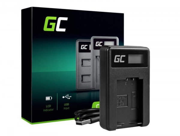 Green Cell Ładowarka GC Panasonic DE-A83, DE-A84 Panasonic