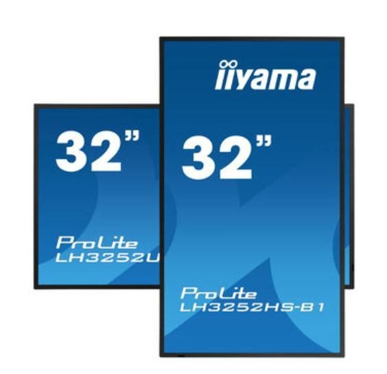 IIYAMA Monitor wielkoformatowy 31.5 cala LH3252HS-B1 24/7,IPS,ANDROID,400cd,FHD,PION,FailOver