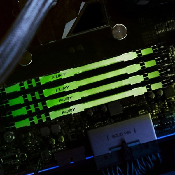 Kingston Pamięć DDR4 FURY Beast RGB 16GB(2* 8GB)/3600 CL17