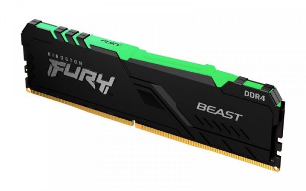 Kingston Pamięć DDR4 FURY Beast RGB 16GB(2* 8GB)/3600 CL17