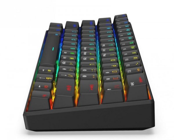Krux Klawiatura gamingowa Neo PRO RGB Wireless Gateron Red - mechaniczna