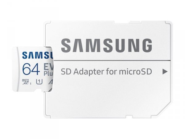 Samsung Karta pamięci microSD MB-MC64KA/EU 64GB EVO Plus + adapter