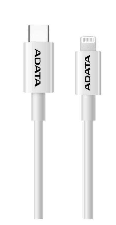 Adata Kabel USB-C - Lightning 100cm biały
