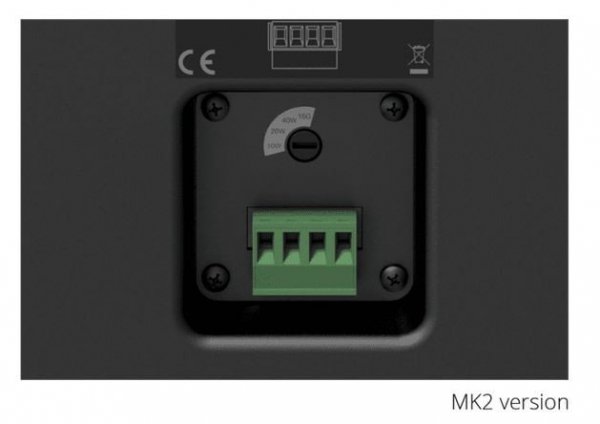 AUDAC Uniwersalne głośniki ścienne WX802MK2/W (2 sztuki) - 8 cali Białe