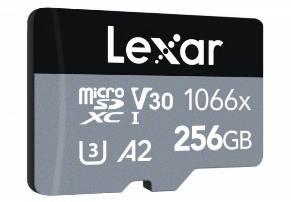 Lexar Karta pamięci microSDXC 256GB 1066x 160/120MB/s CL10 adapter