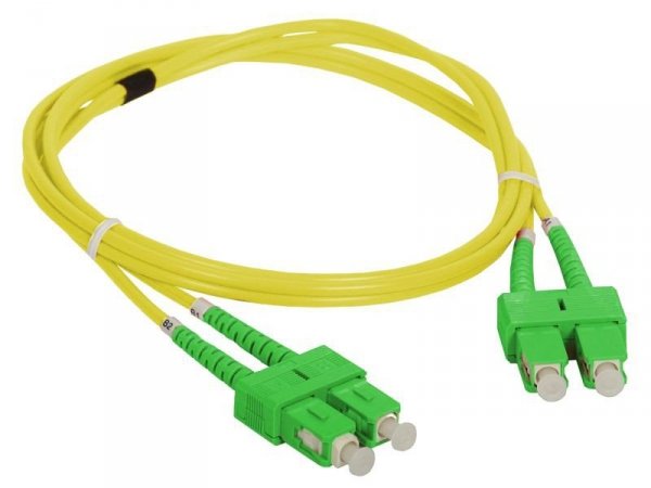 ALANTEC Kabel Patch cord SM SC/APC-SC/APC duplex 9/125 5.0m