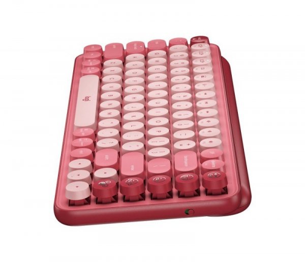 Logitech Klawiatura Pop Keys Coral Rose  920-010737