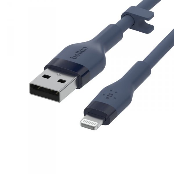 Belkin Kabel BoostCharge USB-A do Ligtning silikonowy 2m, niebieski