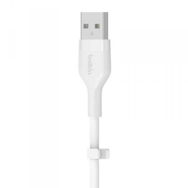 Belkin Kabel BoostCharge USB-A do USB-C silikonowy 1m, biały