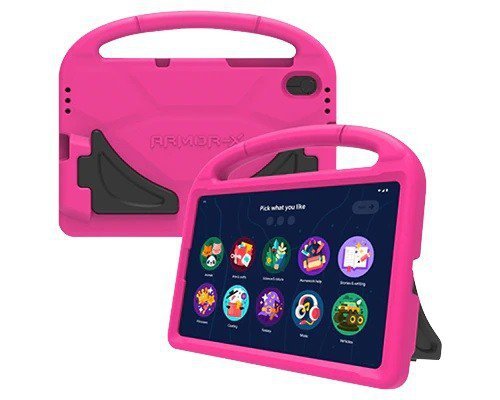 Lenovo Czerwone etui dziecięce typu bumper na urządzenie M10HD 2.generacji (WW) ZG38C03435