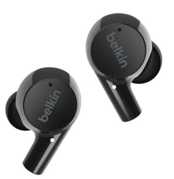Belkin Słuchawki bezprzewodowe douszne czarne Soundform Rise