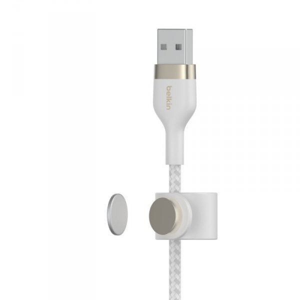 Belkin Kabel BoostCharge USB-A do Lightning silikonowy, 1m, biały