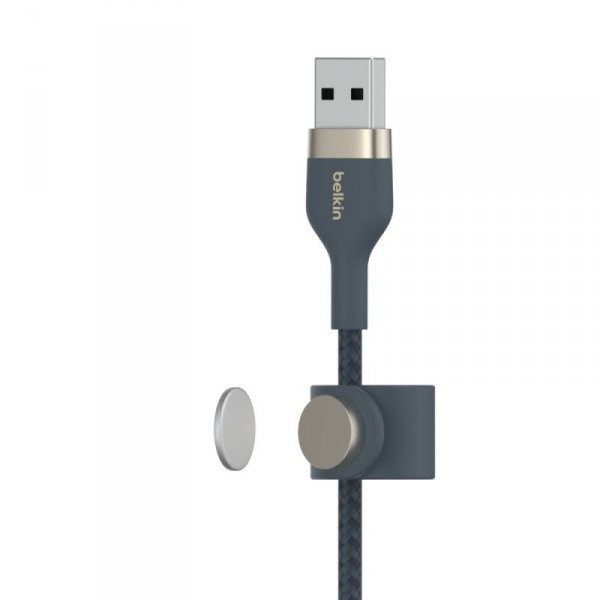 Belkin Kabel BoostCharge USB-A do Lightning silikonowy 3m, niebieski