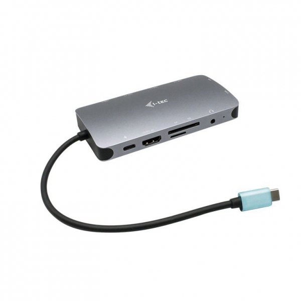 i-tec Stacja dokująca USB-C Metal Nano Dock HDMI/VGA z LAN + Zasilacz 112W