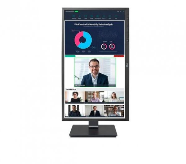 LG Electronics Monitor 24BP750C-B 23,8 cali IPS Full HD 5ms 16:9