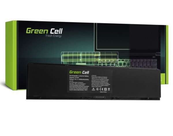 Green Cell Bateria 34GKR PFXCR 7,2/7,4V 6000mAh do Dell Latitude E7440 E7450