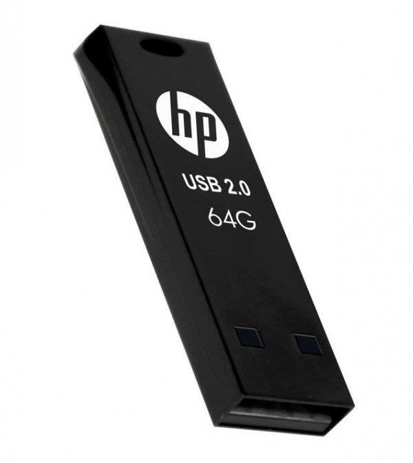 HP Inc. Pendrive 64GB HP v207w USB 2.0 HPFD207W-64