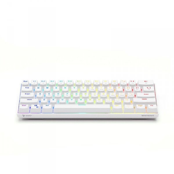 Savio Klawiatura mechaniczna Whiteout Blue Outemu