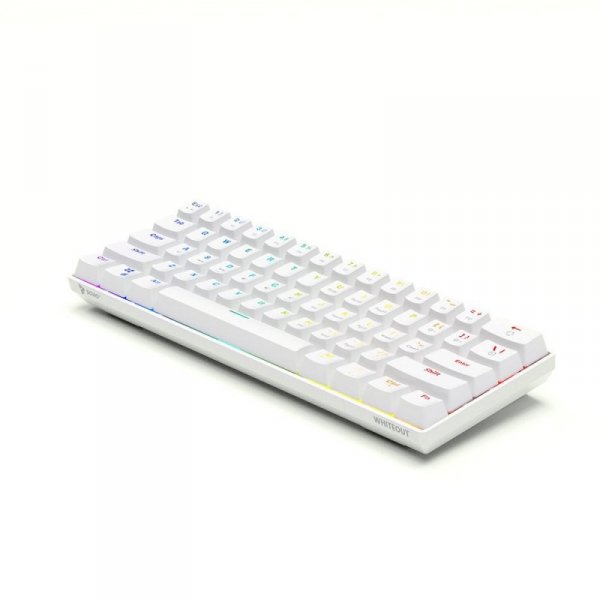 Savio Klawiatura mechaniczna Whiteout Blue Outemu