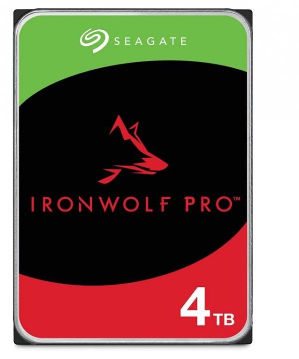 Seagate Dysk IronWolfPro 4TB 3.5&#039;&#039; 256MB ST4000NT001